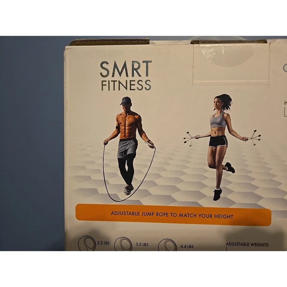 Motag SMRT Fitness Handweights and Jump Rope Workout Kit Bluetooth New In Box